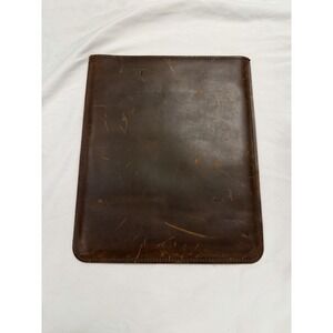 Mission Leather Sleeve Cover Case for Inch iPad Pro Brown Vertical
